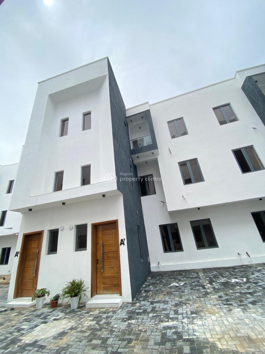 Luxury 4 Bedroom Terrace Duplex with Bq in a Gated Estate, Off Freedom Way, Lekki Phase 1, Lekki, Lagos, Terraced Duplex for Sale