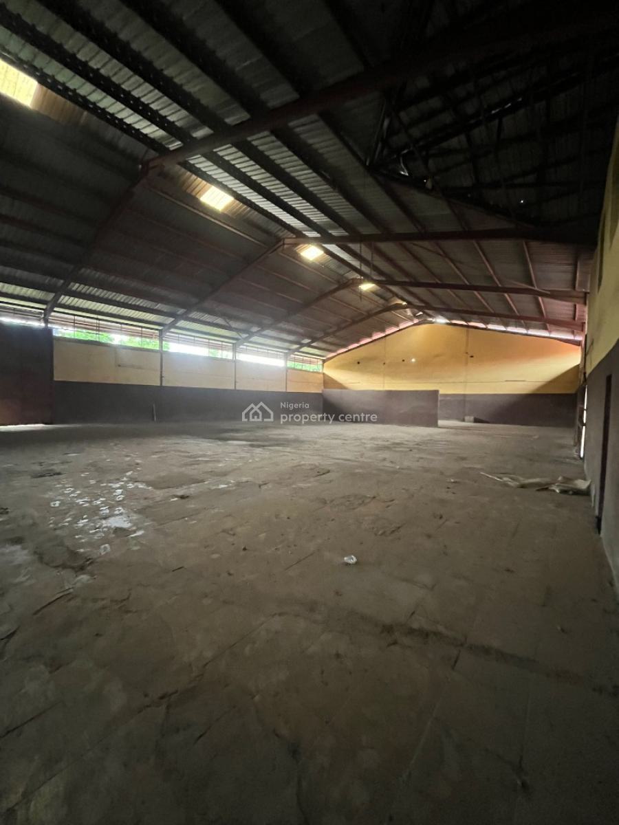 Warehouse with 7 Rooms Office Space, Along Lagos/ibadan Expressway Areopo 15mins Drive to Ikeja, Berger, Arepo, Ogun, Warehouse for Rent