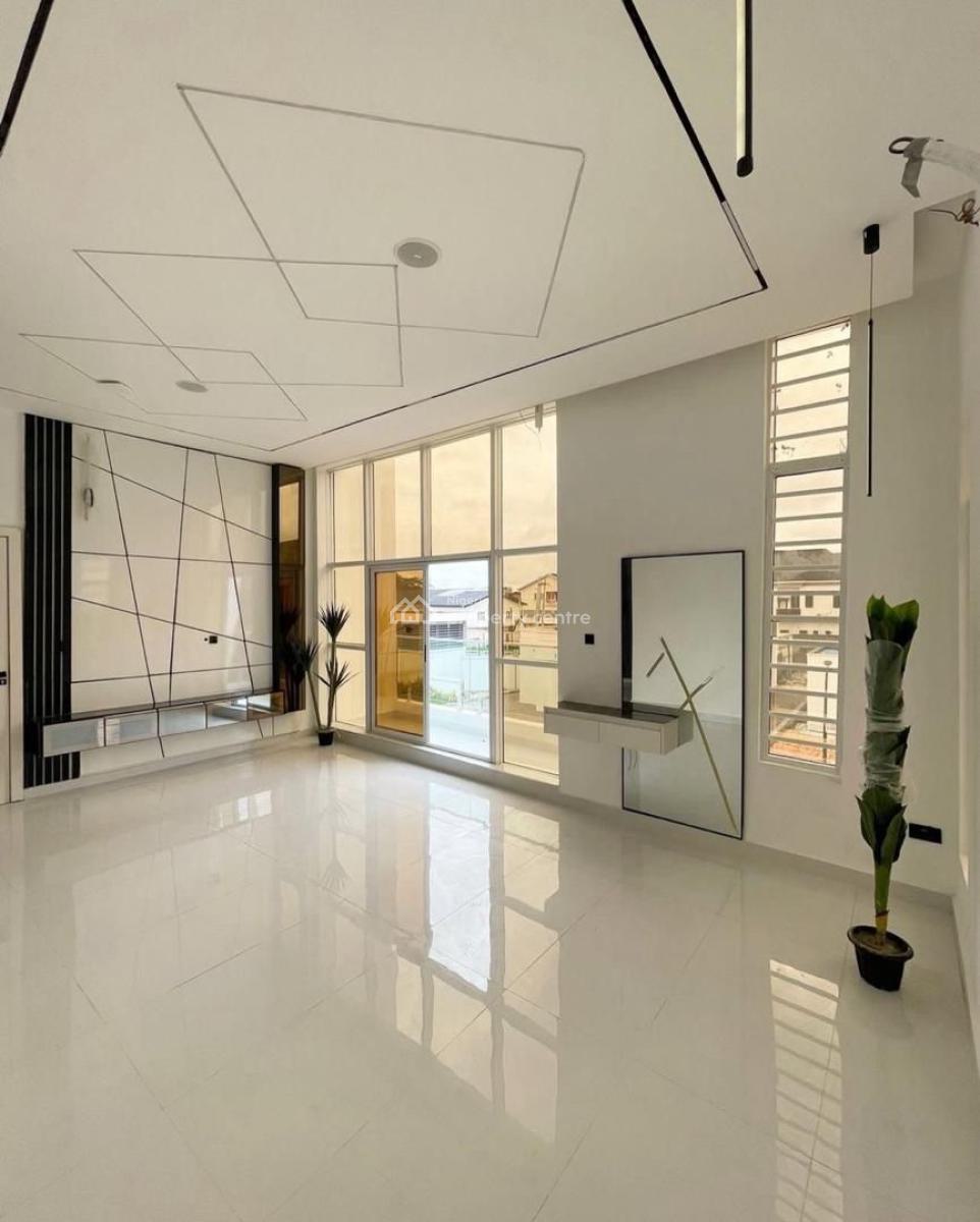 Contemporary 5 Bedroom Detached Duplex with Bq and Pool, Chevron Alternative Route, Lekki, Lagos, Detached Duplex for Sale