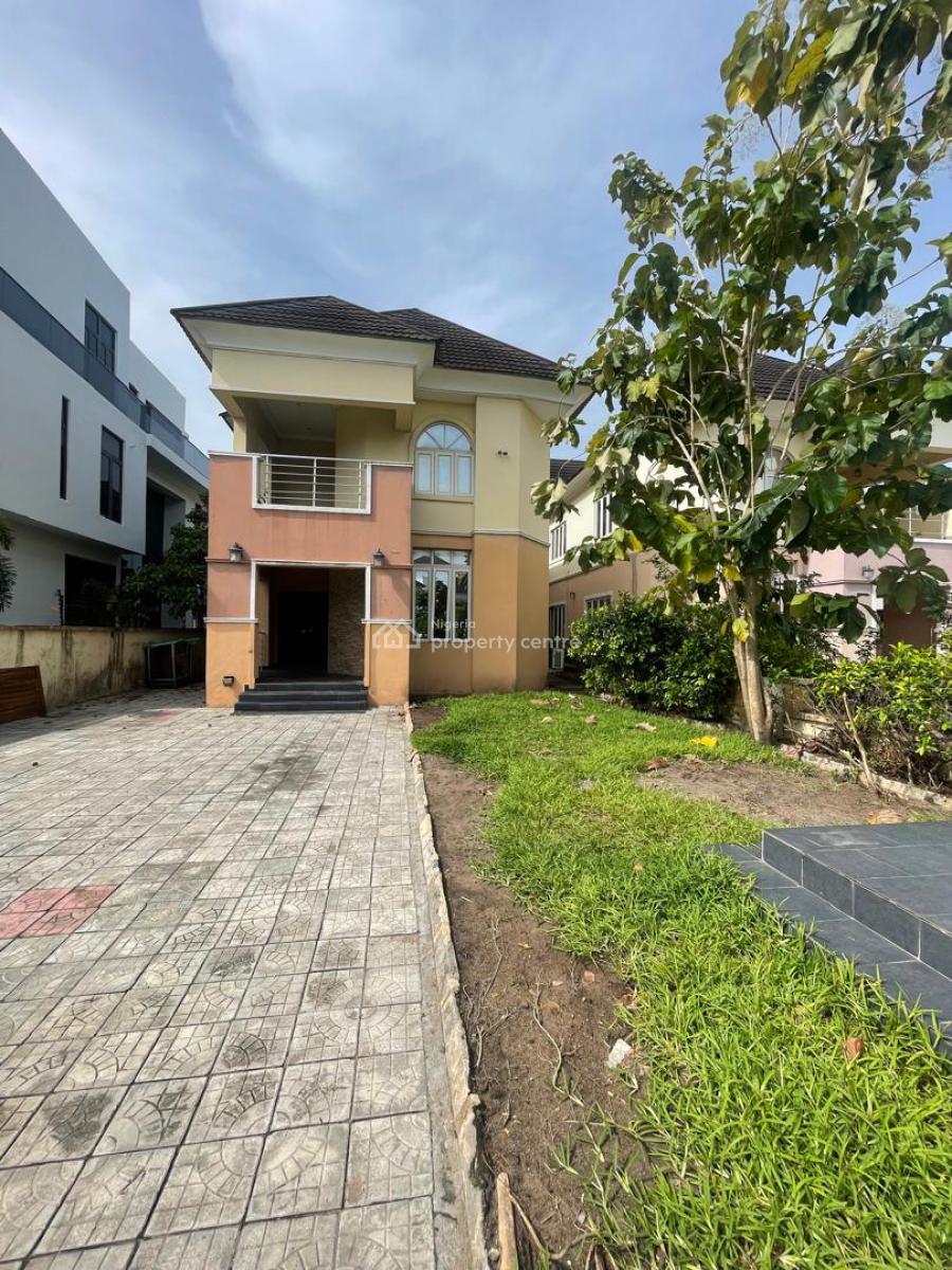 Massive 4 Bedroom Fully Detached Duplex with Room Bq, Pinnock Beach Estate, Osapa, Lekki, Lagos, Detached Duplex for Rent