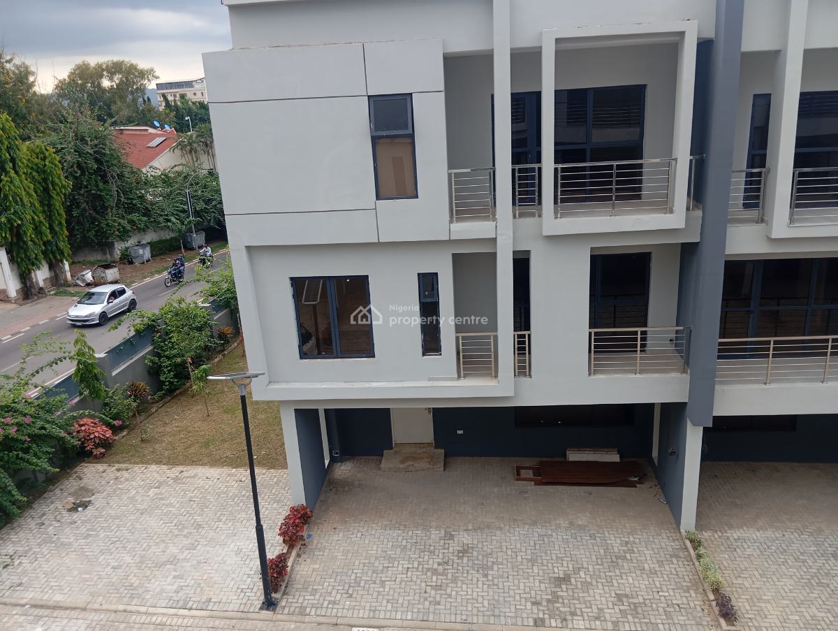 Tastefully Finished and Serviced 4 Bedroom Terraced Duplex with Bq, Asokoro District, Abuja, Terraced Duplex for Sale