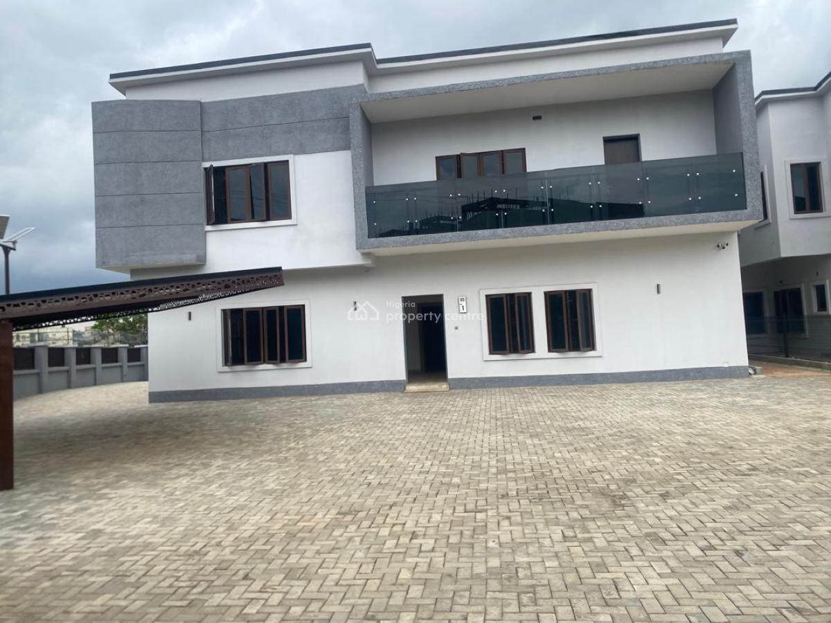 Luxury 5 Bedroom Demarcated Twin Duplexes, Car Park, Bq,tarred Road, Jahi, Abuja, Semi-detached Duplex for Sale