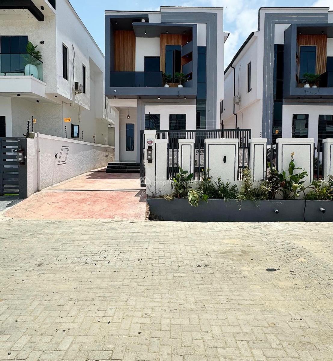 Contemporary 5 Bedroom Detached Duplex with Bq, Ajah, Ajah, Lagos, Detached Duplex for Sale