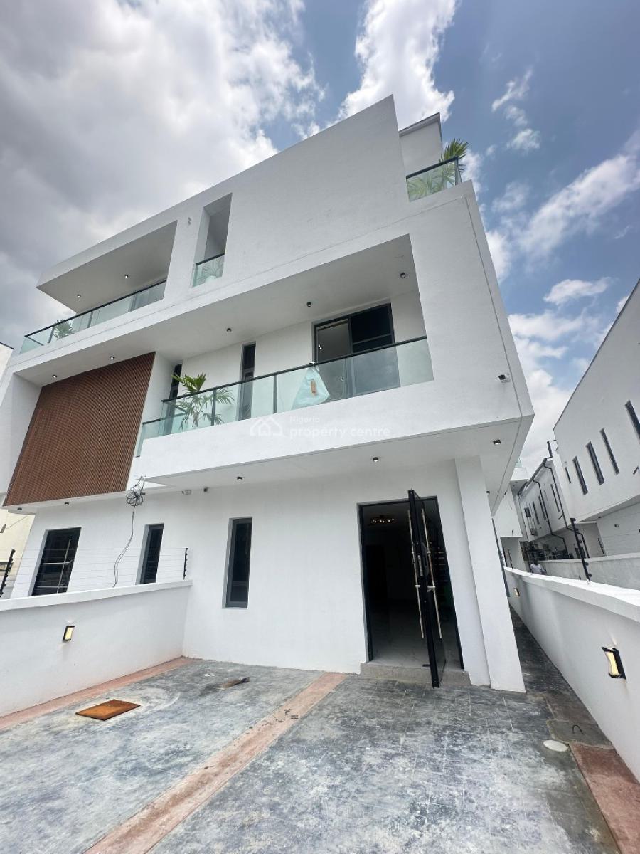 Contemporary 5-bedroom Semi Detached Duplex, Lekki Phase 1, Lekki, Lagos, House for Sale