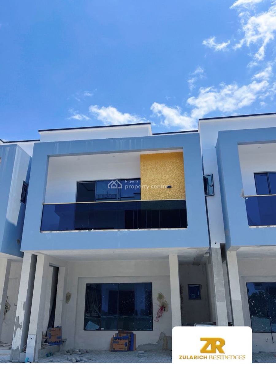 Zularich Residence -- Luxury Living in The Heart of Sangotedo, Ajayi Apata Estate, Sangotedo, Lekki, Sangotedo, Ajah, Lagos, Terraced Duplex for Sale