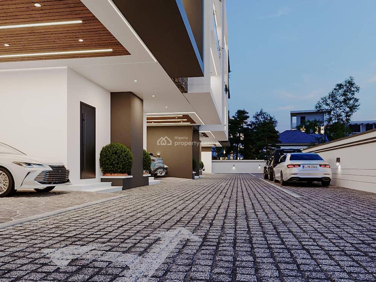 Large 500sqm 4 Bedroom Semi Detached with Bq, Pool and Elevator. Off Plan, Bourdillon Road, Old Ikoyi, Ikoyi, Lagos, Semi-detached Duplex for Sale