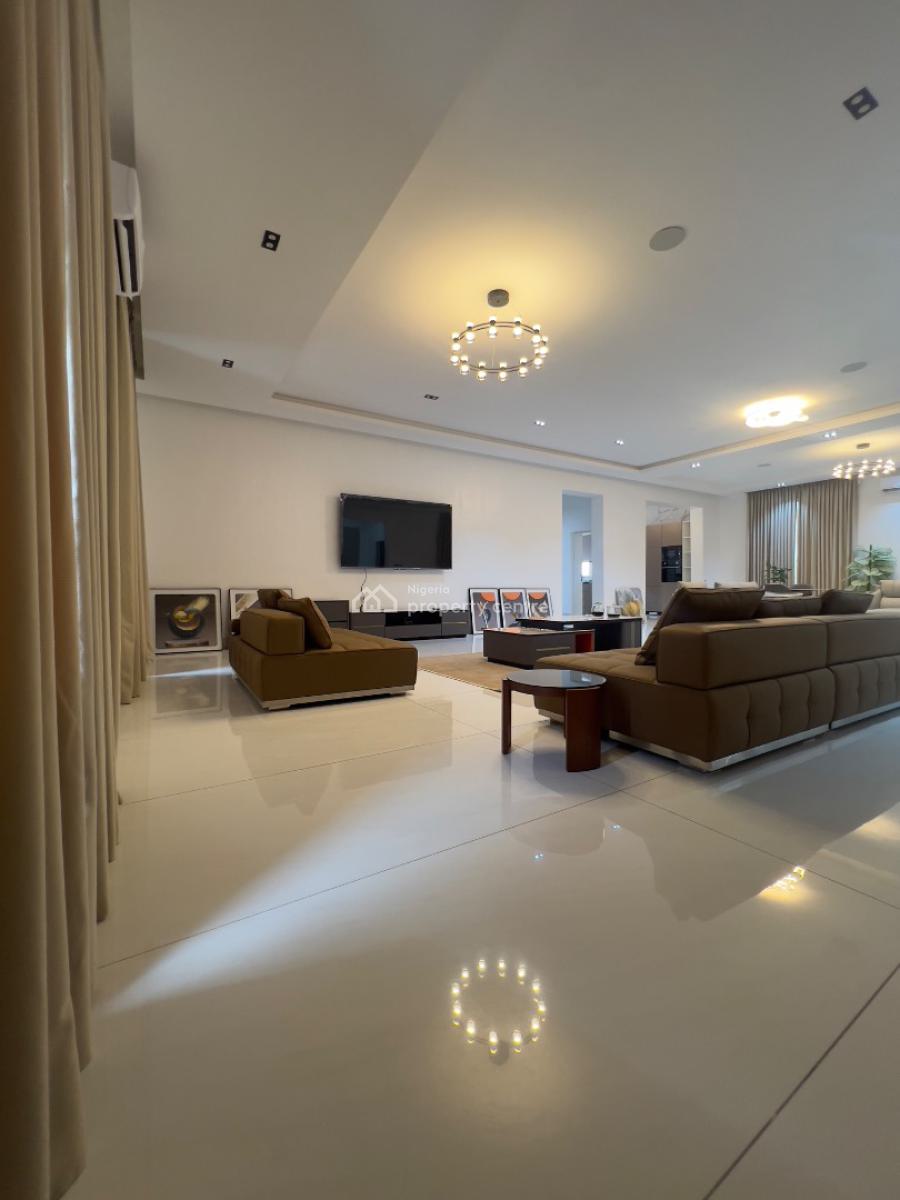 Fully Furnished Contemporary 4 Bedroom Fully Detached Duplex + Bq, Guzape District, Abuja, Detached Duplex for Sale