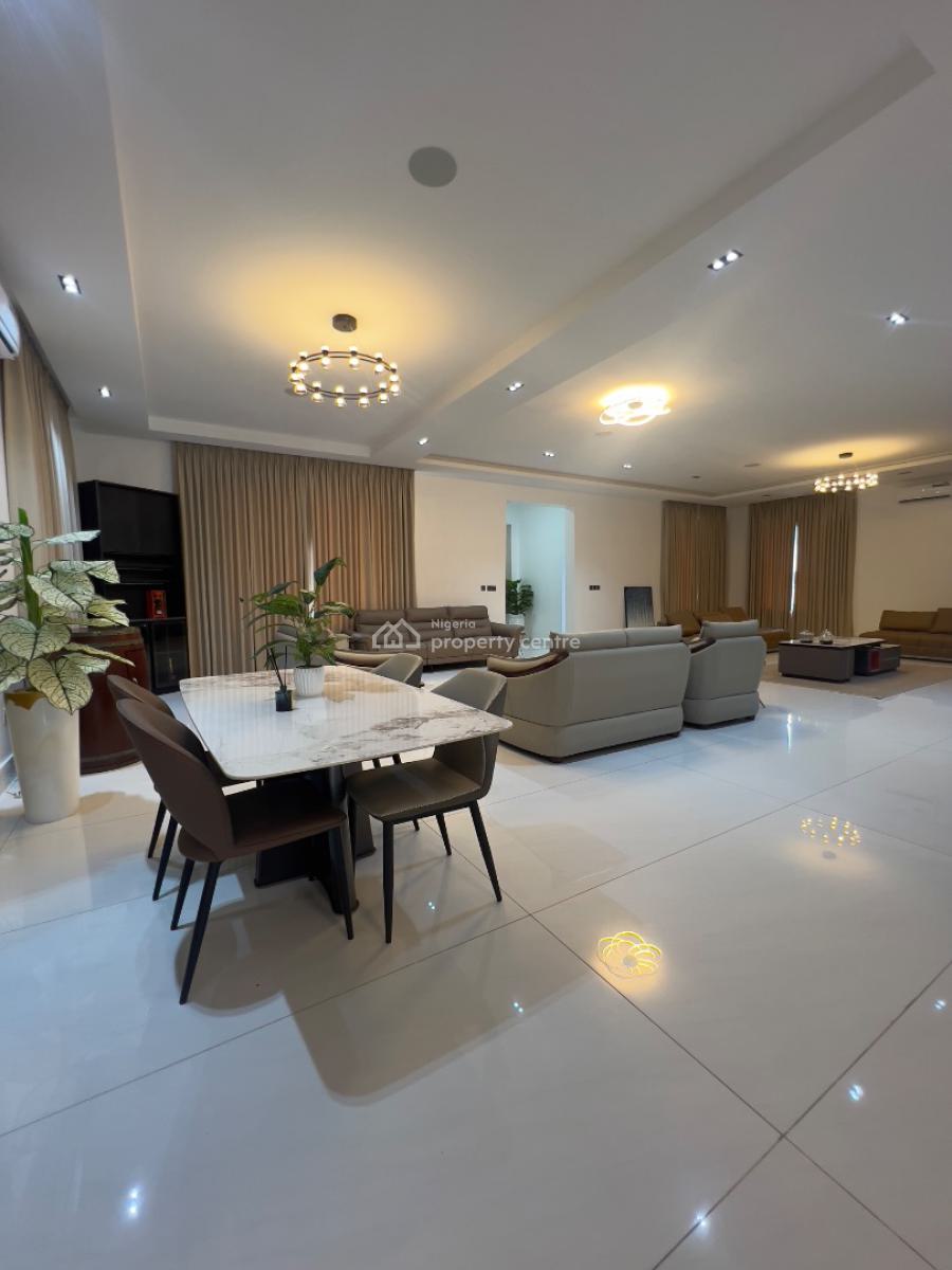 Fully Furnished Contemporary 4 Bedroom Fully Detached Duplex + Bq, Guzape District, Abuja, Detached Duplex for Sale