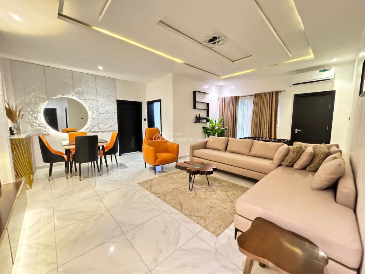 Serviced Two (2) Apartments at Lekki Phase1 with Swimming Pool, Lekki Phase 1, Lekki, Lagos, Flat / Apartment for Rent