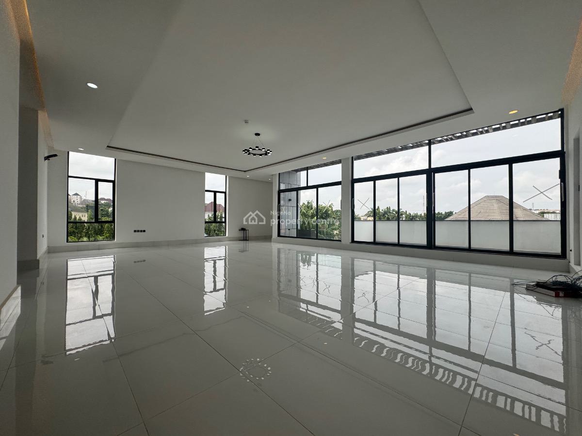 Luxury Finished 8 Bedroom Contemporary Mansion with Cinemas, Asokoro Main Abuja, Asokoro District, Abuja, Detached Duplex for Sale