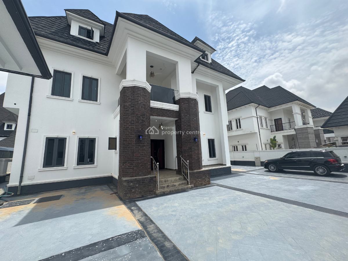 Luxury Finished 6 Bedroom Fully Detached Duplex with Pool, Efab Metropolis Estate Abuja, Gwarinpa, Abuja, Detached Duplex for Sale
