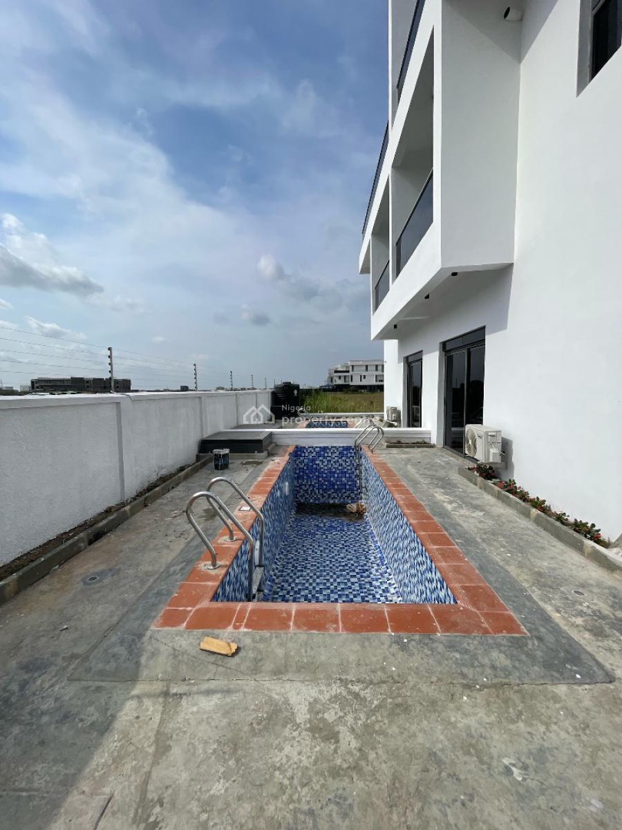 Luxurious 5 Bedroom Semi Detached Duplex with a Cinema Bq and a Pool, Ikate, Lekki, Lagos, House for Sale