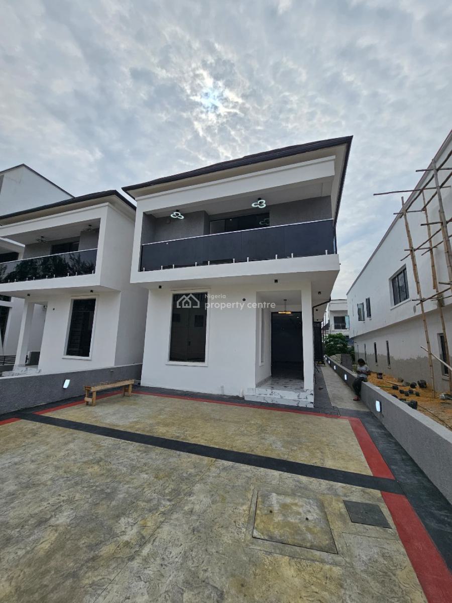 Spacious 5-bedroom Semi Detached Duplex with Bq & Swimming Pool, Megamound Lekki County, Lekki, Lagos, Semi-detached Duplex for Sale
