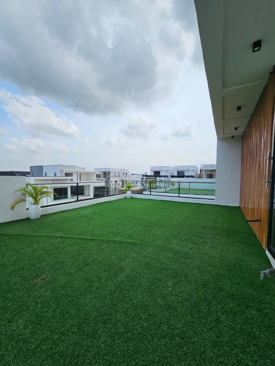 Contemporary 5-bedroom Detached  with Bq, Pool & Rooftop Terrace, Lekki, Lagos, Detached Duplex for Sale