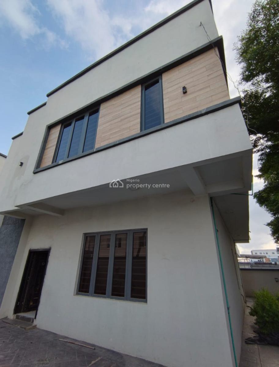 Luxury 4 Bedroom Fully Detached Duplex with Bq and 2 Balconies, Ilasan, Lekki, Lagos, Detached Duplex for Rent