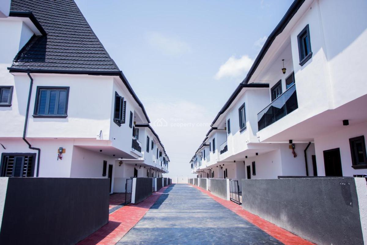 Brand New Waterfront  Serviced 4 Bedroom Detached Duplex with Bq, Well Secured Estate, Osborne, Ikoyi, Lagos, Detached Duplex for Rent