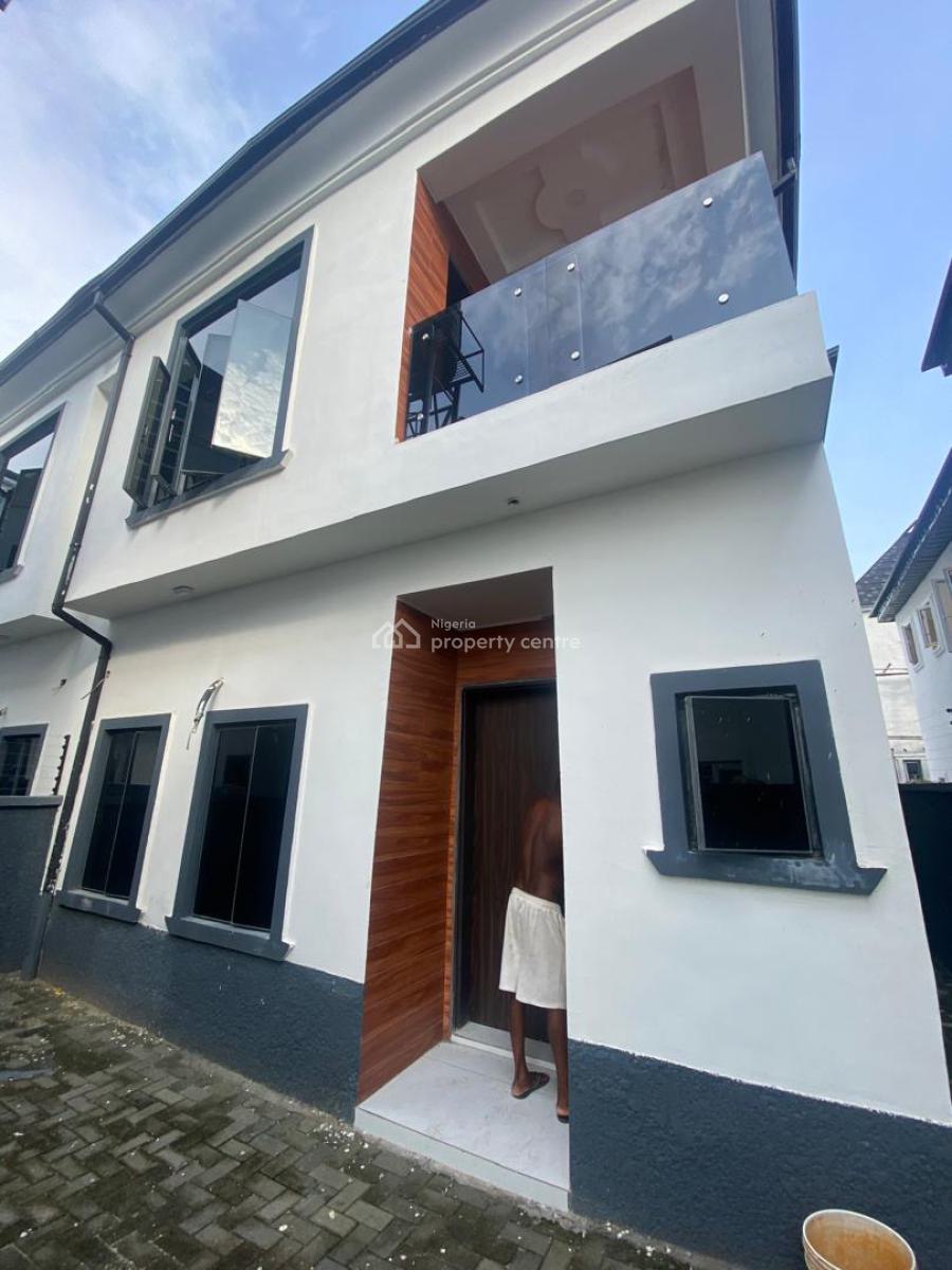 Brand New 4 Bedrooms Terrace Duplex, in a Secured Estate Around Sky Mall, Ajah, Lagos, Terraced Duplex for Rent