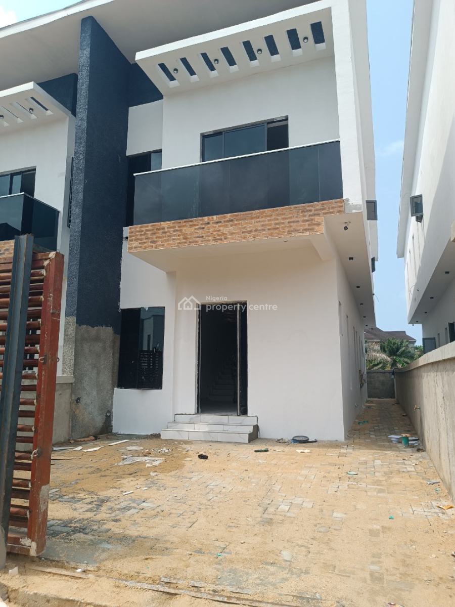 Brand New 4 Bedroom Duplex with a Bq, Lekki Scheme 2 Via Abraham Adesaya, Ajah, Lagos, Semi-detached Duplex for Sale