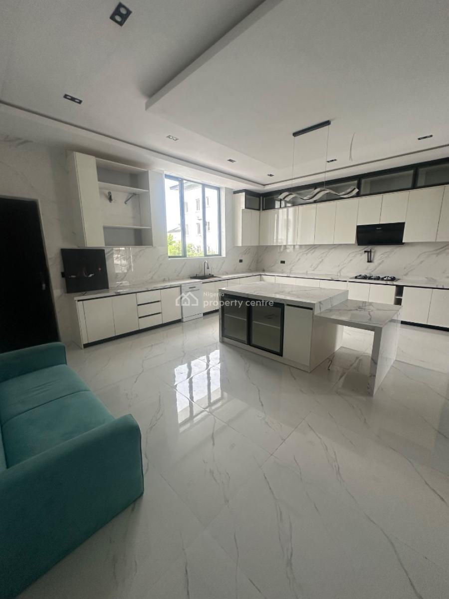 Elegant Built 4 Bedroom Detached House with a Room Bq Luxury Living, Royal Garden Estate, Lekki, Lagos, Detached Duplex for Sale