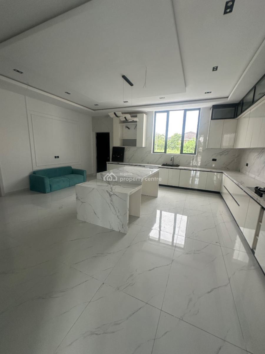 Elegant Built 4 Bedroom Detached House with a Room Bq Luxury Living, Royal Garden Estate, Lekki, Lagos, Detached Duplex for Sale