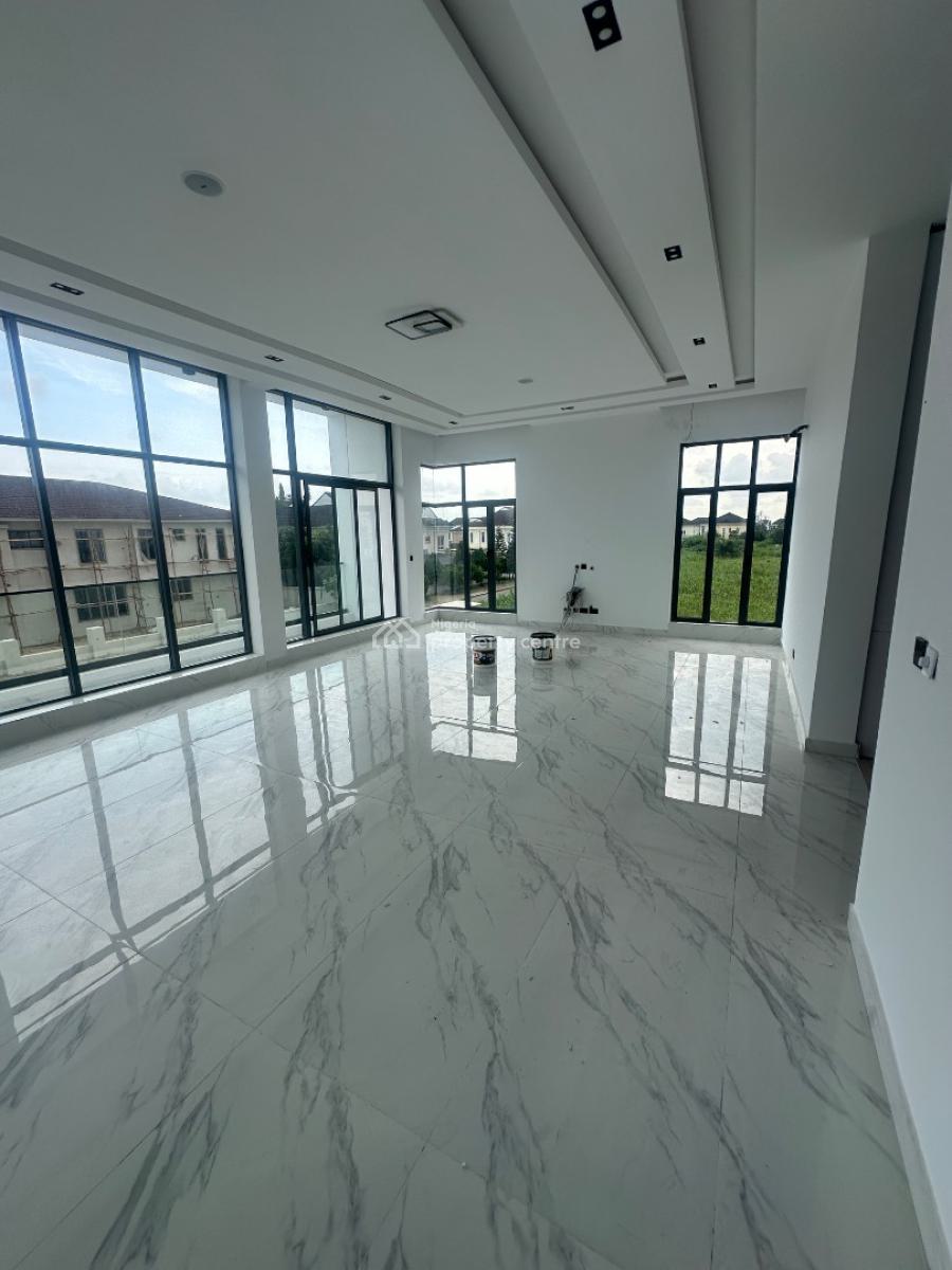 Elegant Built 4 Bedroom Detached House with a Room Bq Luxury Living, Royal Garden Estate, Lekki, Lagos, Detached Duplex for Sale