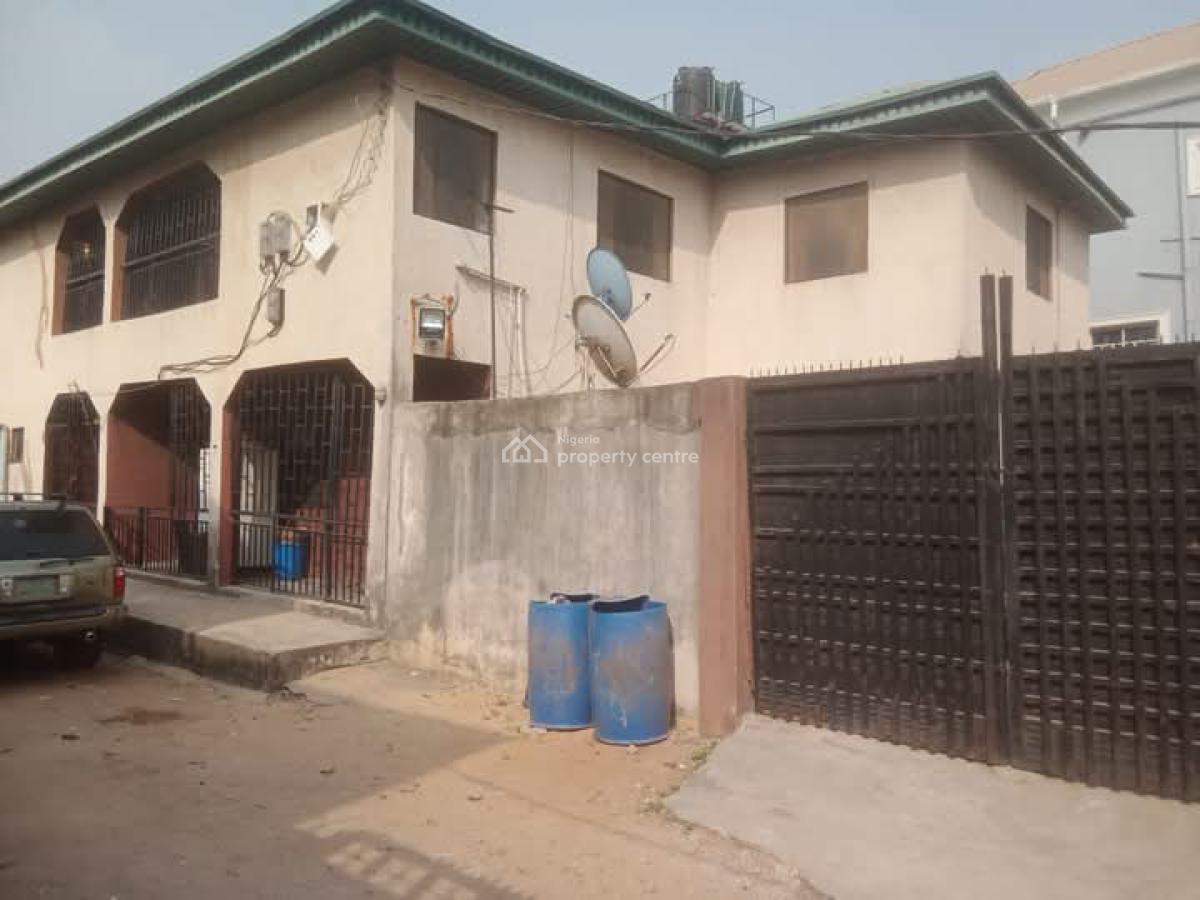 Block of 4 Flat of 3 Bedroom Flat, on Half Plot of Land, Agege, Lagos, Land for Sale