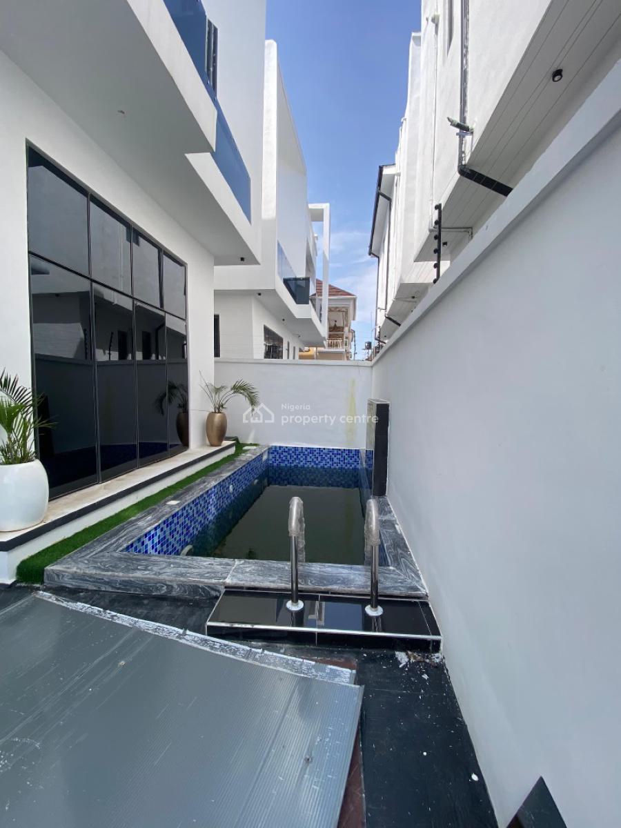 5 Bedroom Fully Detached Duplex with Bq and Swimming Pool, Chevy View, Lekki, Lagos, Detached Duplex for Sale