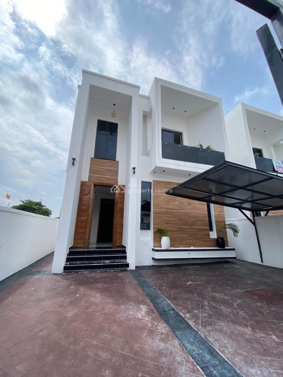 5 Bedroom Fully Detached Duplex with Bq, Chevy View, Lekki, Lagos, Detached Duplex for Sale