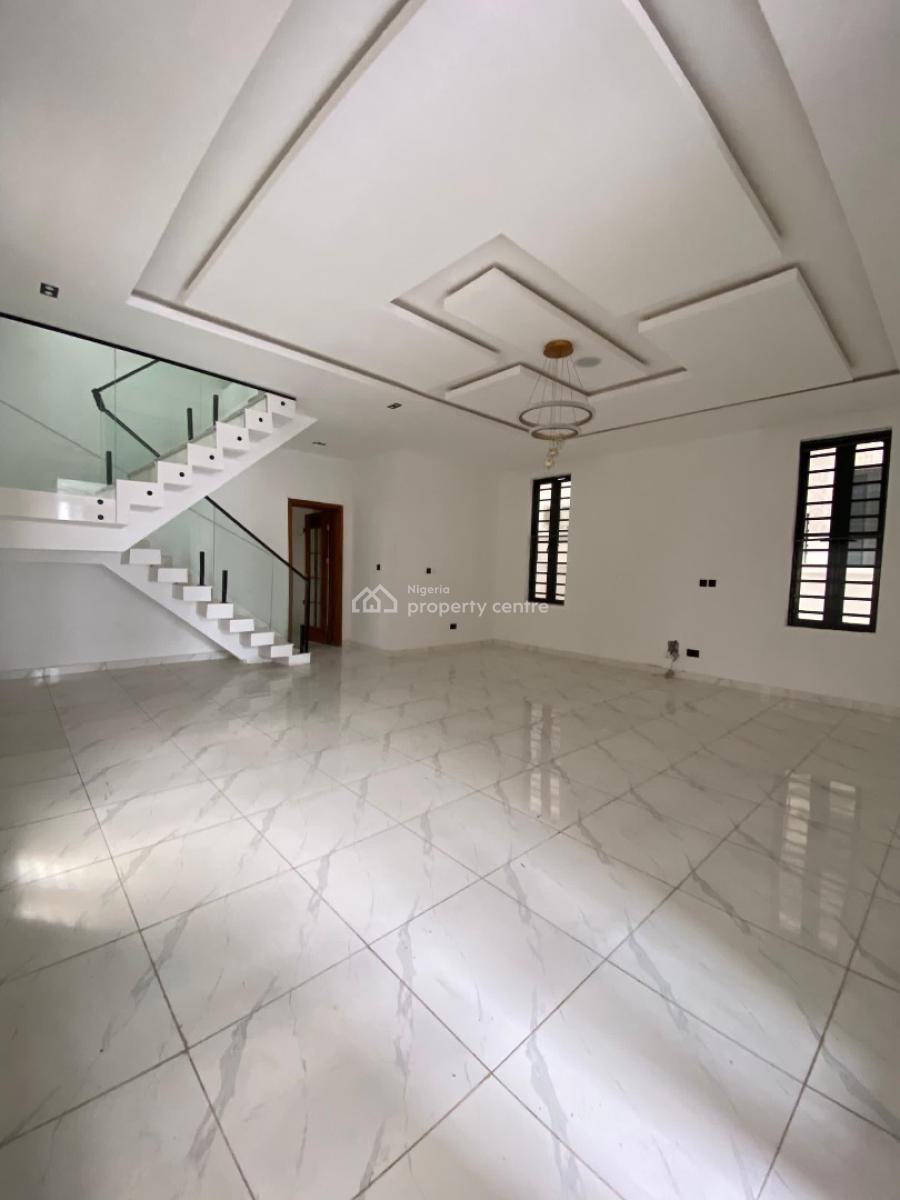 5 Bedroom Fully Detached Duplex with Bq, Chevy View, Lekki, Lagos, Detached Duplex for Sale