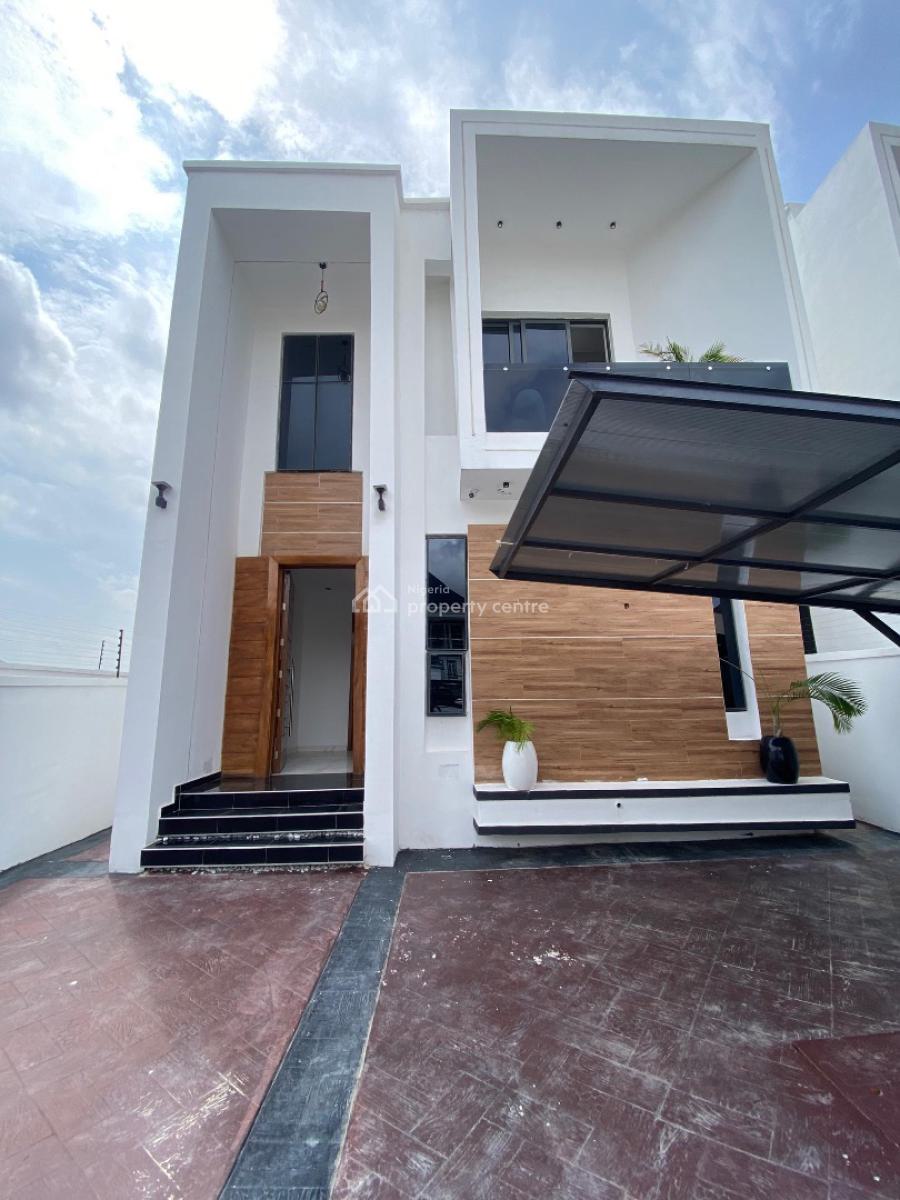 5 Bedroom Fully Detached Duplex with Bq, Chevy View, Lekki, Lagos, Detached Duplex for Sale