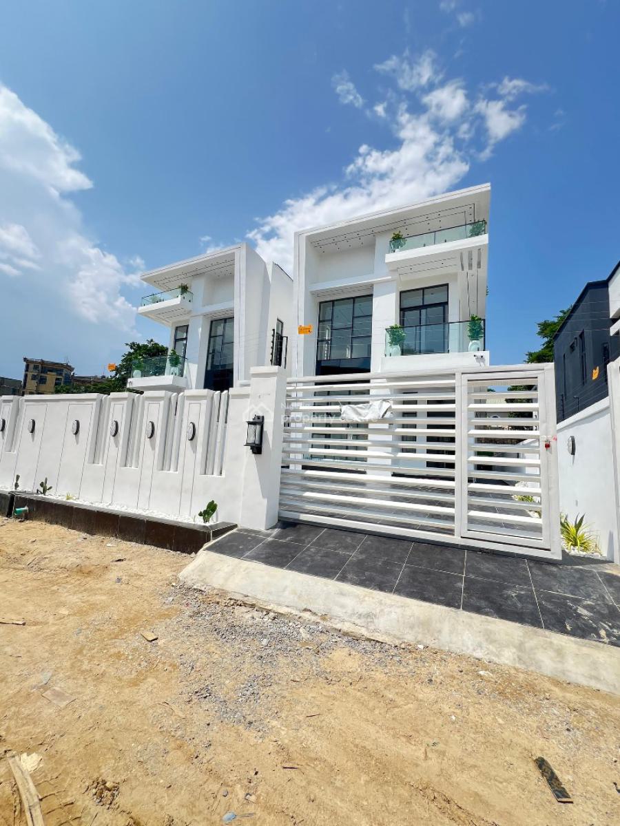 Premium Furnished 5 Bedroom Detached Duplex with a Pool and Bq, in a Well Secured Gated Estate in Chevron, Lekki, Lagos, Detached Duplex for Sale