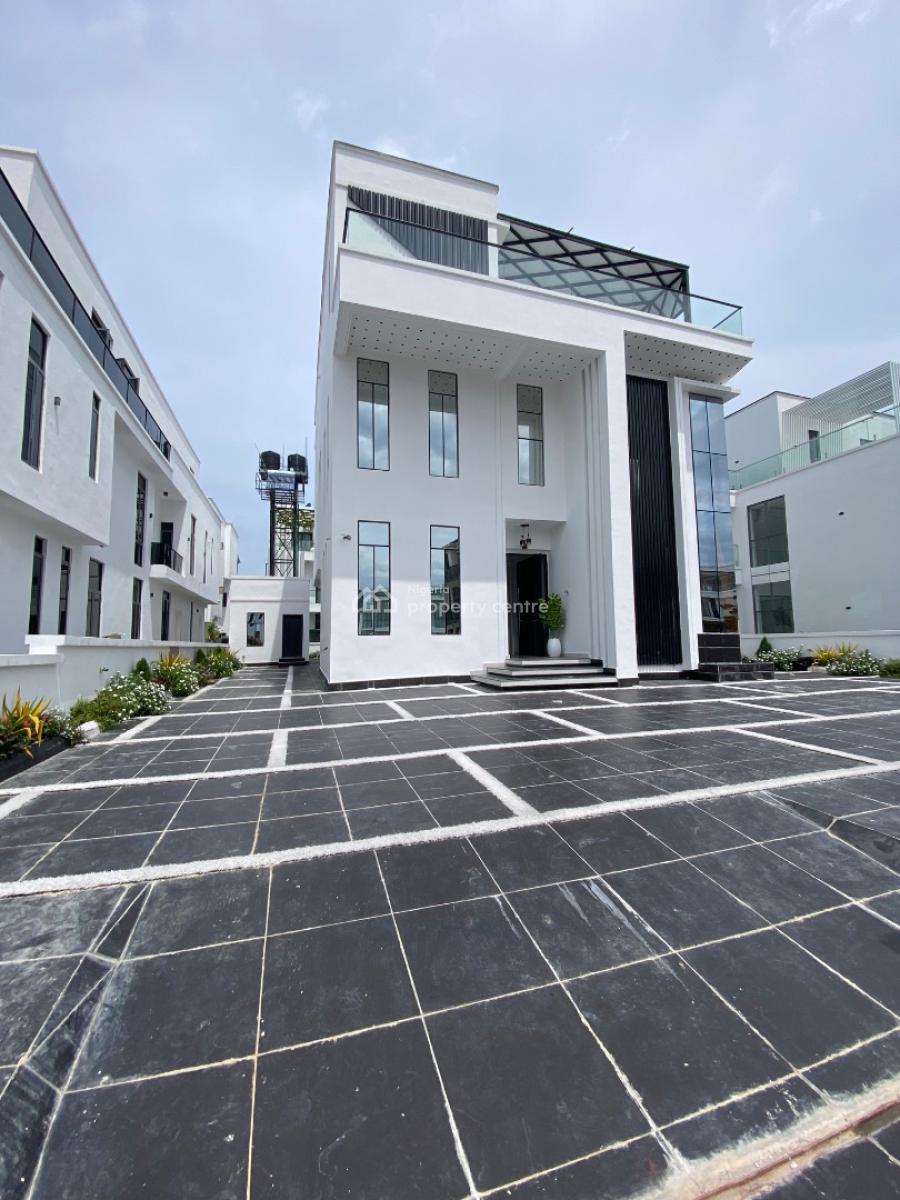 Contemporary Design 5 Bed Luxury Mansion, Osapa London, Osapa, Lekki, Lagos, Detached Duplex for Sale