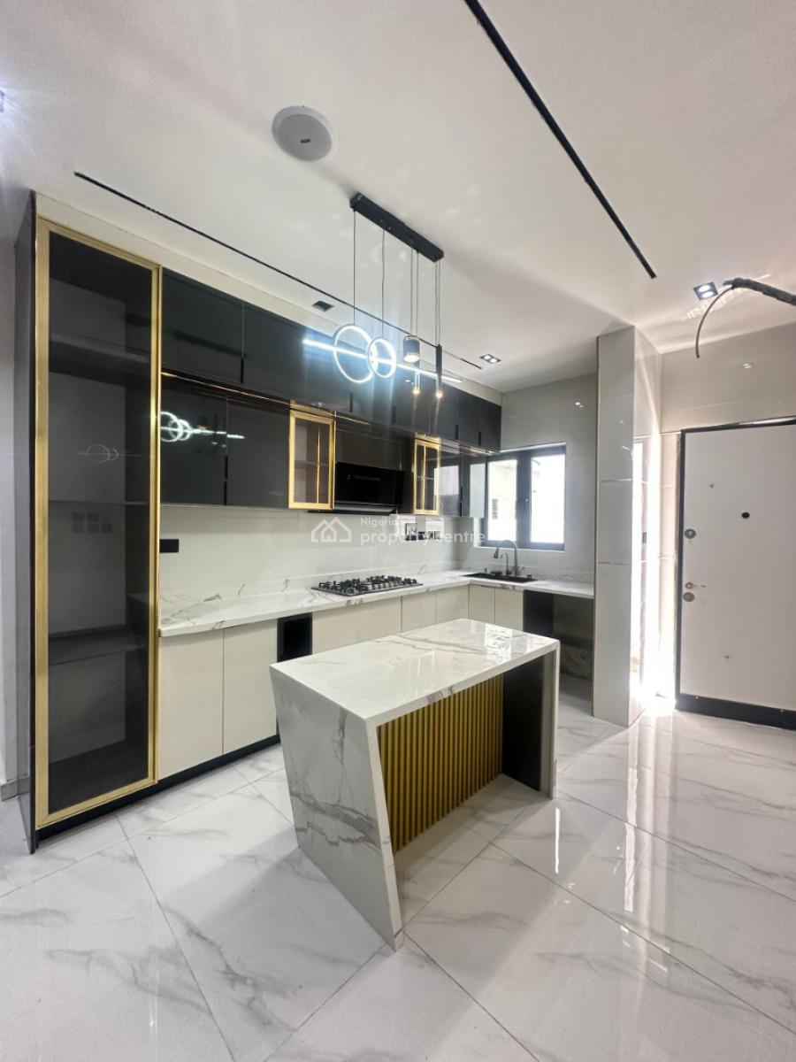 Lovely 5 Bedroom Semi Detached Duplex with Bq, Contemporary 5 Bedroom Semi Detached with Bq in a Secured Estate, Ikate, Lekki, Lagos, Semi-detached Duplex for Sale