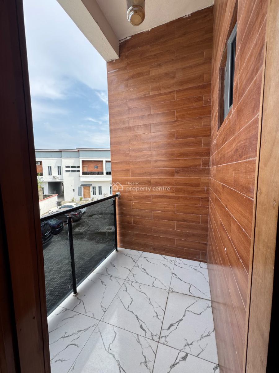 Luxurious Sweet 4 Bedroom Duplex Terrace in Conversation Area, Conservation Area Opposite Chevron, Lekki, Lagos, Terraced Duplex for Rent