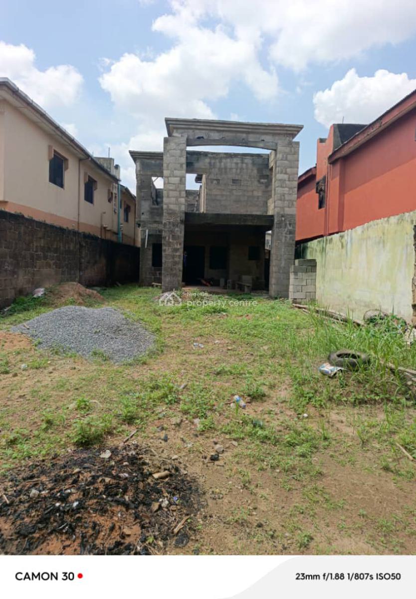 an Uncompleted 4 Bedroom Duplex at Command, White House Bustop, Meiran, Agege, Lagos, Semi-detached Duplex for Sale