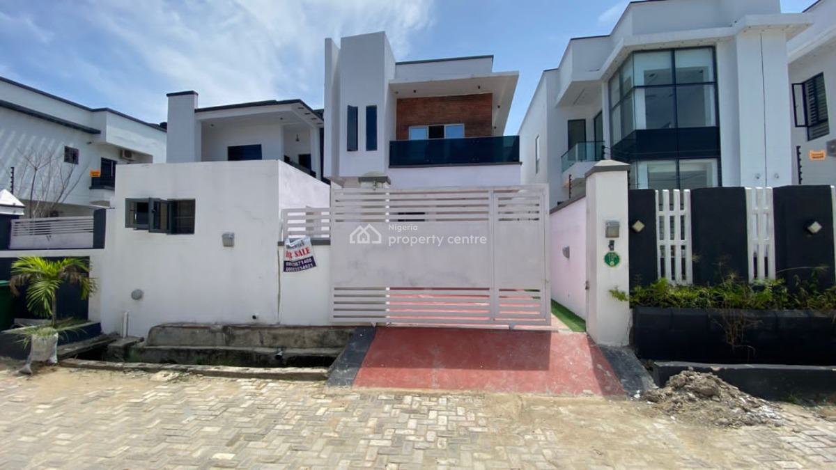 5 Bedroom Smart Duplex with Bq, Lekki Palms City, Ado, Ajah, Lagos, Detached Duplex for Sale