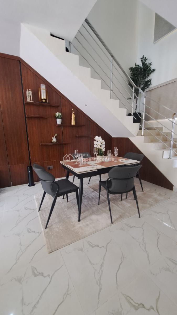 3 Bedroom Terrace Duplex Off Plan, with Solar & Well Secured, Off The Charter House, Ogombo Road, Abraham Adesanya, Lekki Phase 2, Lekki, Lagos, Terraced Duplex for Sale