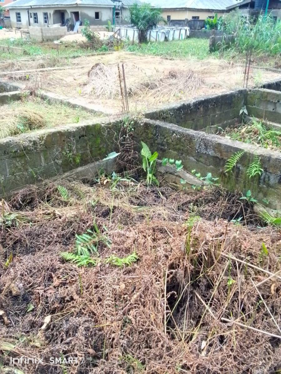 60ft By70ft with a Solid 3 Bedroom and 2-bedroom Foundation Apartment, Igando, Alimosho, Lagos, Residential Land for Sale