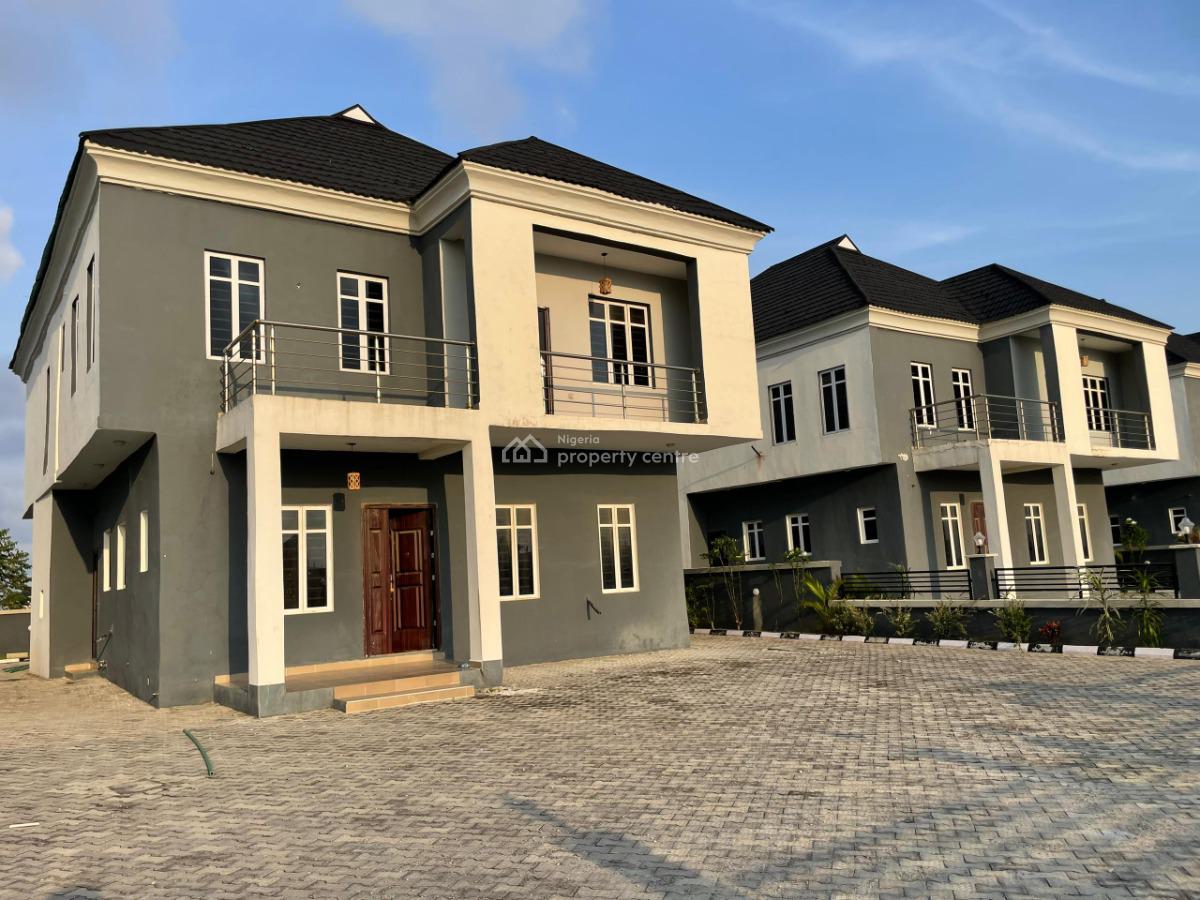 a Beautiful Newly Built Spacious 4 Bedroom Semi-detached Duplex, Amen Estate, Eleko, Ibeju Lekki, Lagos, Semi-detached Duplex for Rent