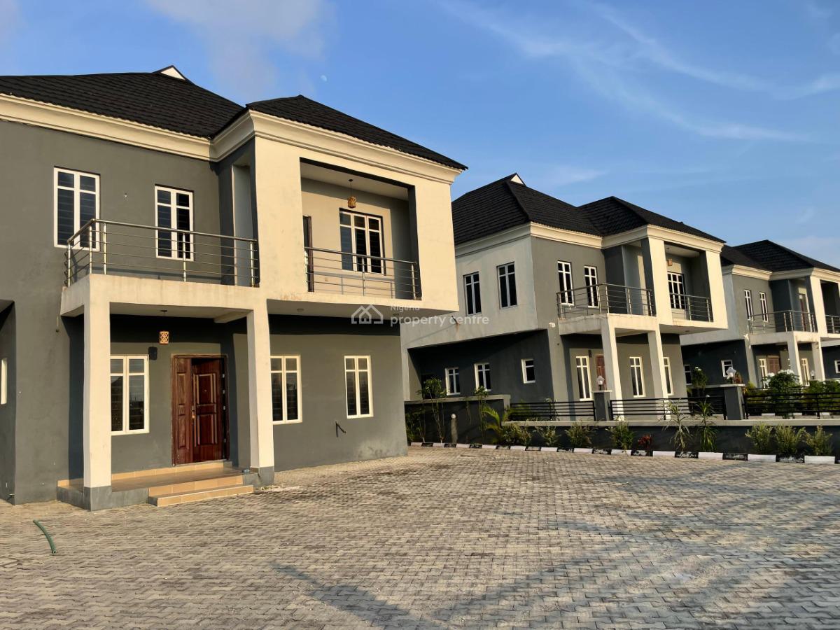 a Beautiful Newly Built Spacious 4 Bedroom Semi-detached Duplex, Amen Estate, Eleko, Ibeju Lekki, Lagos, Semi-detached Duplex for Rent