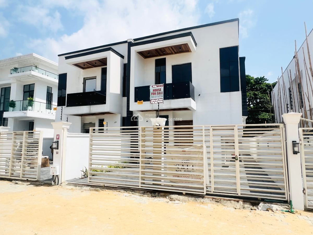 Amazing 4 Bedroom Duplex with Bq, Chevron, Lekki Phase 2, Lekki, Lagos, Semi-detached Duplex for Sale