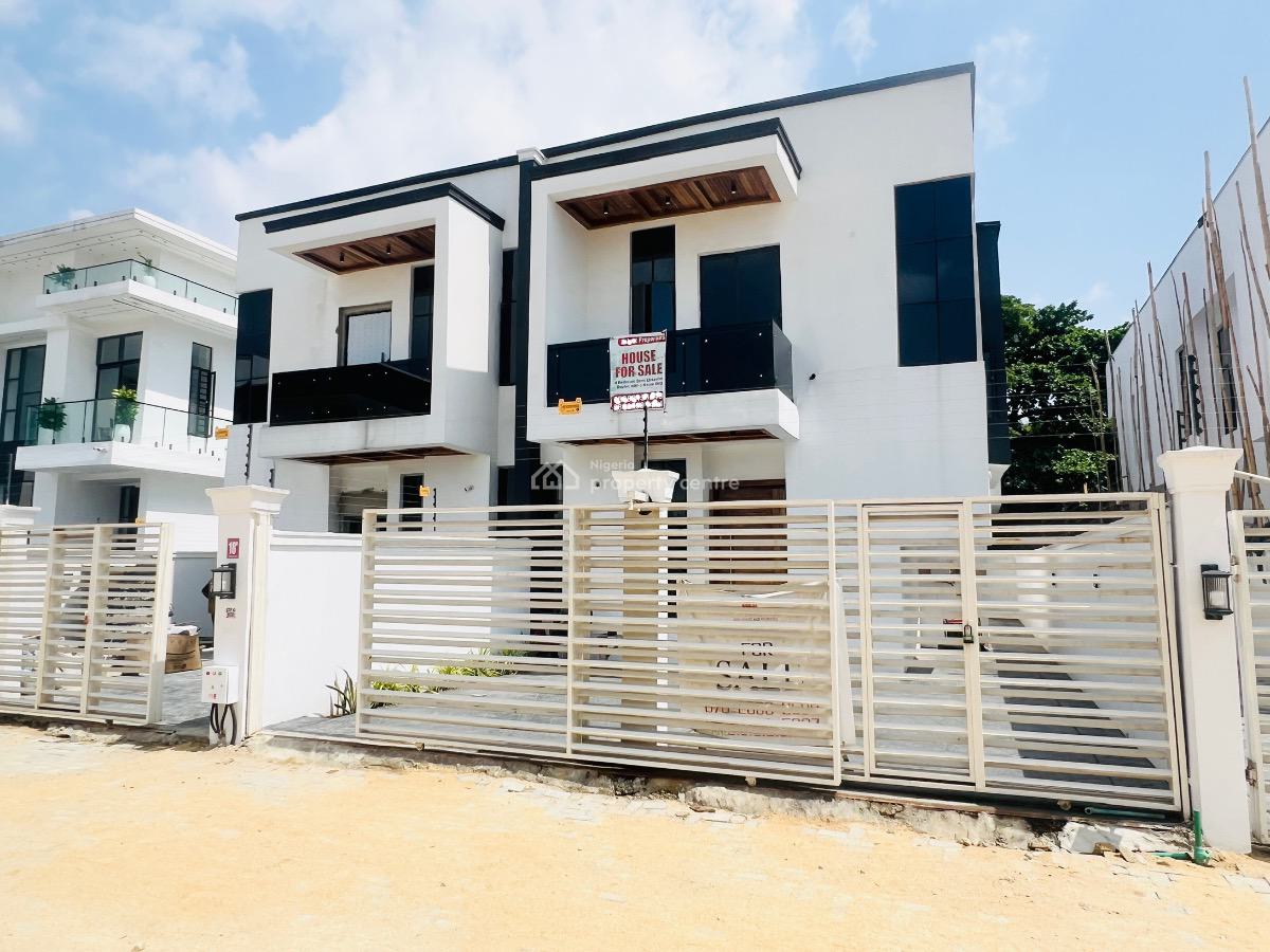 Amazing 4 Bedroom Duplex with Bq, Chevron, Lekki Phase 2, Lekki, Lagos, Semi-detached Duplex for Sale