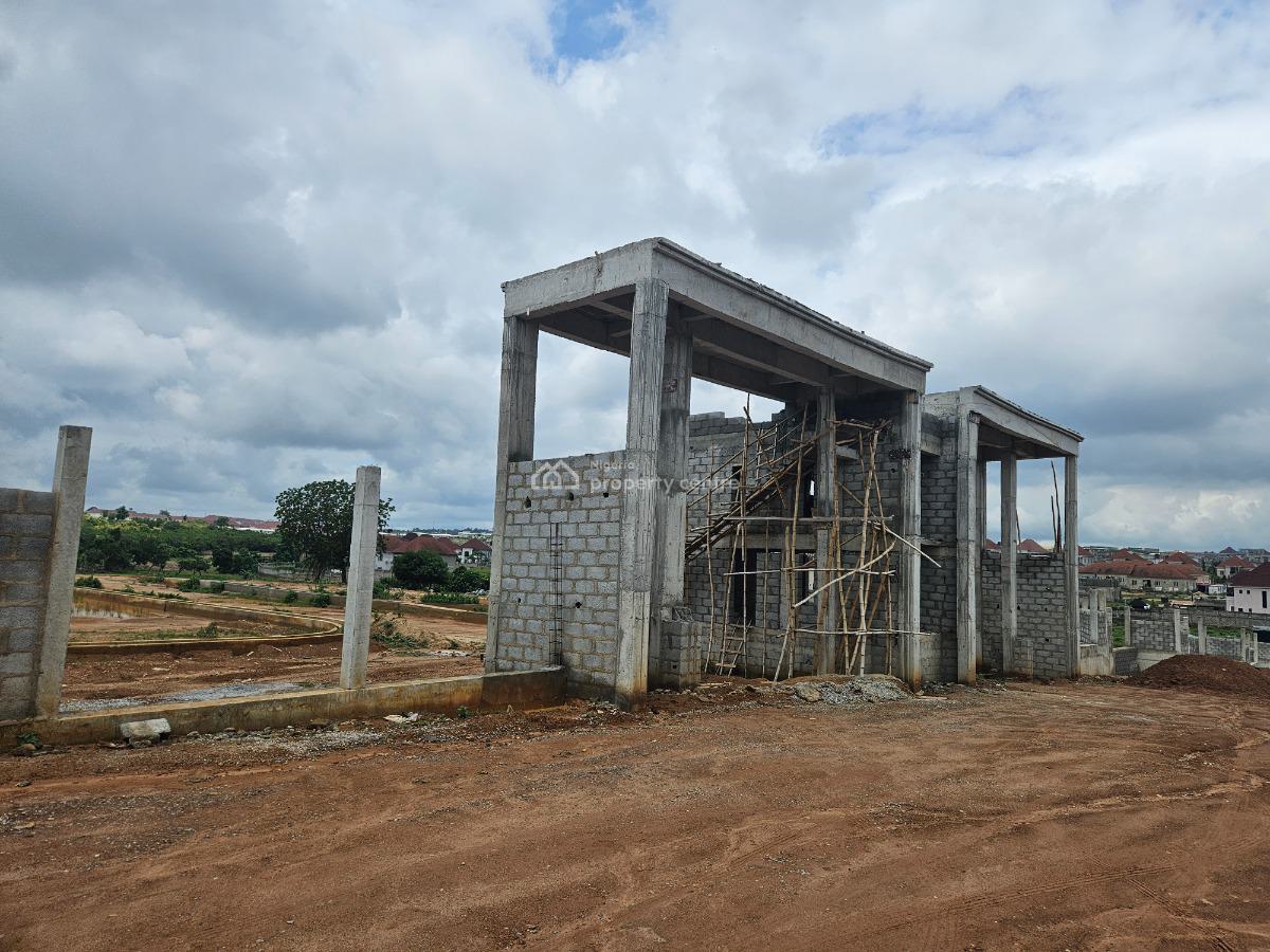 4 Bedroom Fully Detached Duplex Plot, By Dantata Bridge, Galadimawa, Abuja, Residential Land for Sale
