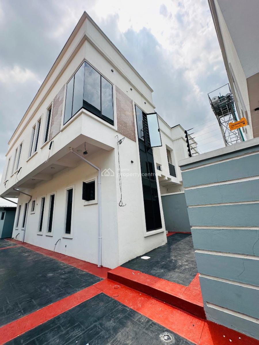 Beautifully Crafted 4 Bedroom Semi Detached Duplex Plus Bq, Newly Built with Walk in Shower and Closet, Gbagada, Lagos, Semi-detached Duplex for Sale