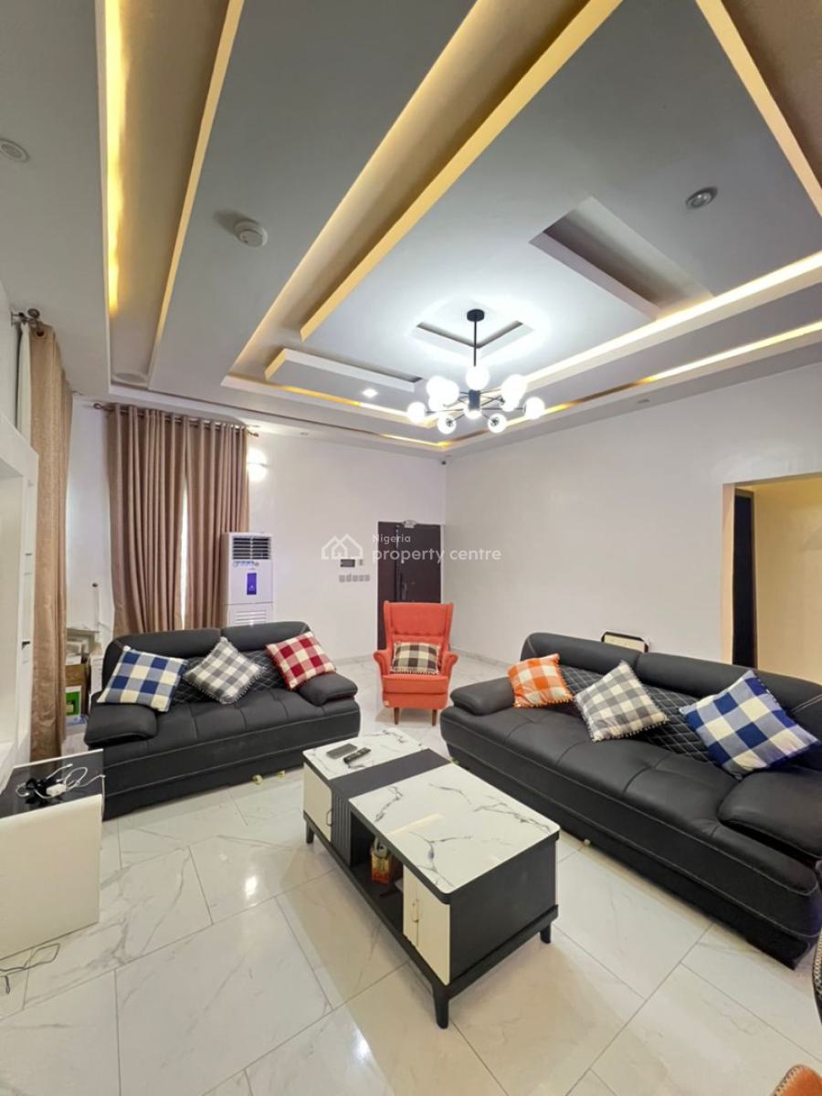 Furnished Brand New 4 Bedrooms Fully Detached Duplex with Bq, Ajah, Lagos, Semi-detached Bungalow for Rent