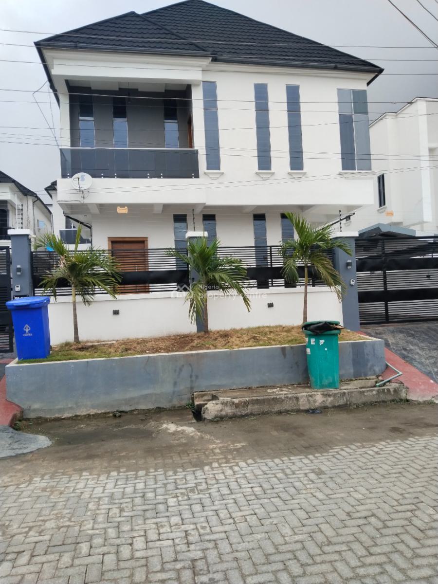 Luxury Brand New 5 Bedrooms Fully Detached Duplex with Bq, Canal West Estate, Osapa, Lekki, Lagos, Detached Duplex for Sale