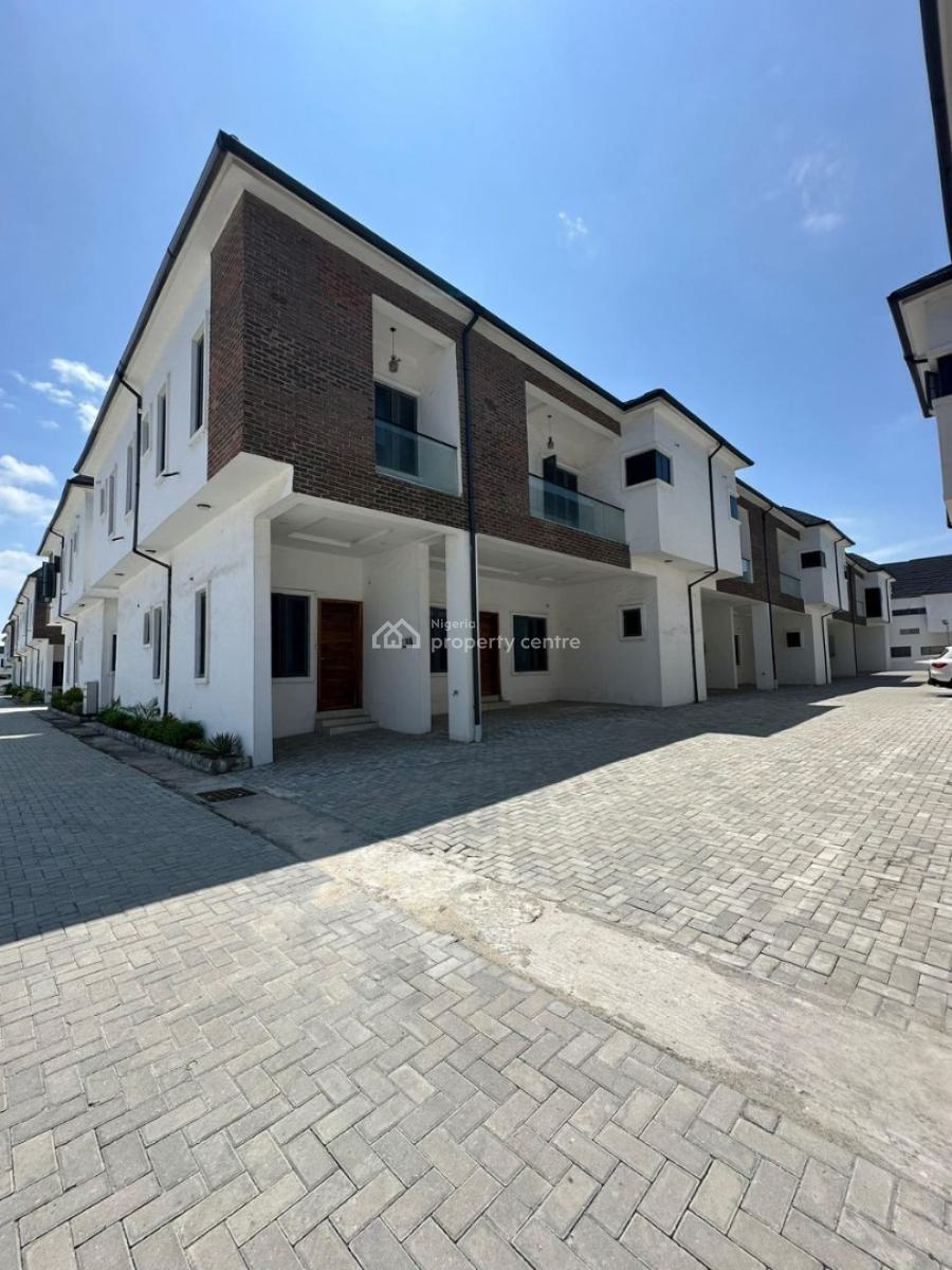 4-bedroom Terrace Apartment for Your Family, Off Orchid Road, Lekki-ajah, Ikota, Lekki, Lagos, Terraced Duplex for Rent