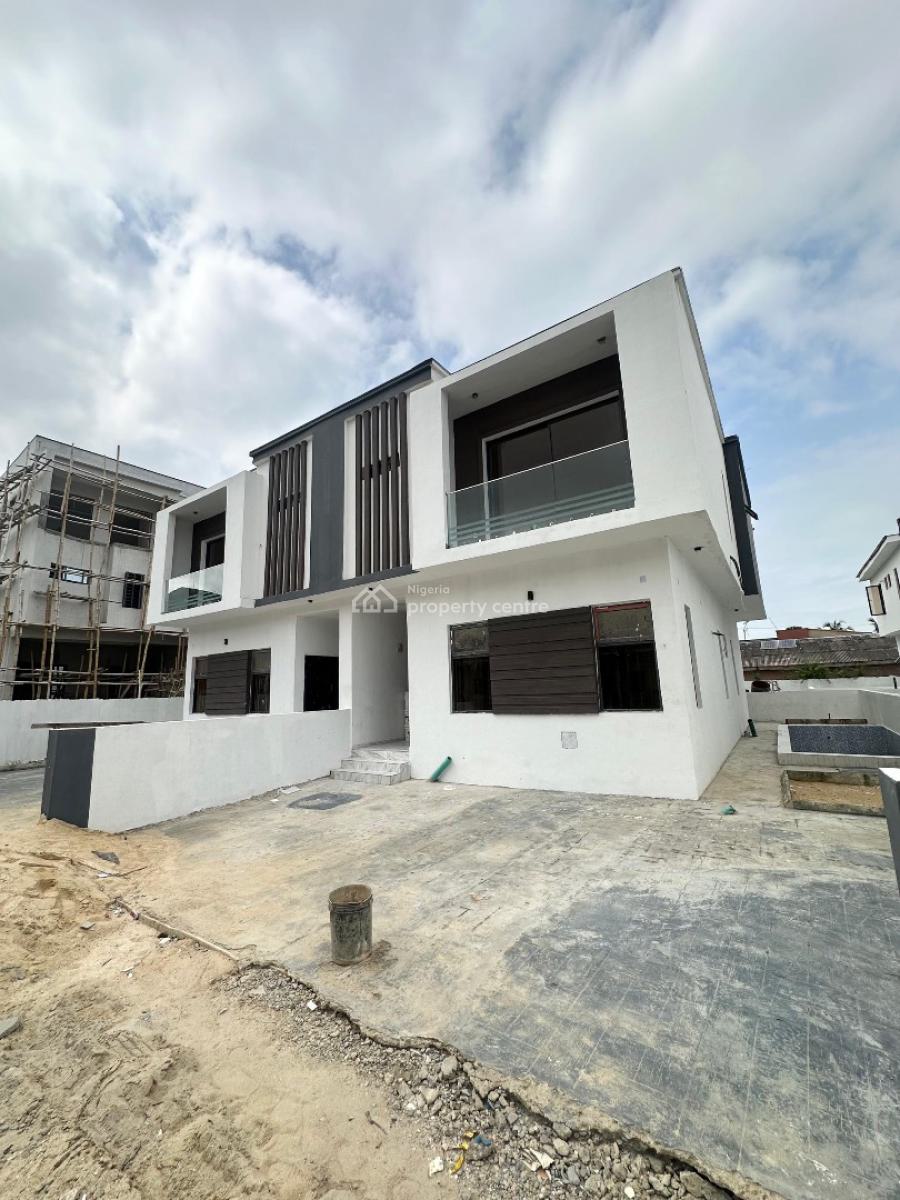Sharp 4 Bedroom Semi-detached Duplex with Bq & Pool in Ologolo, Ologolo, Lekki, Lagos, Semi-detached Duplex for Sale