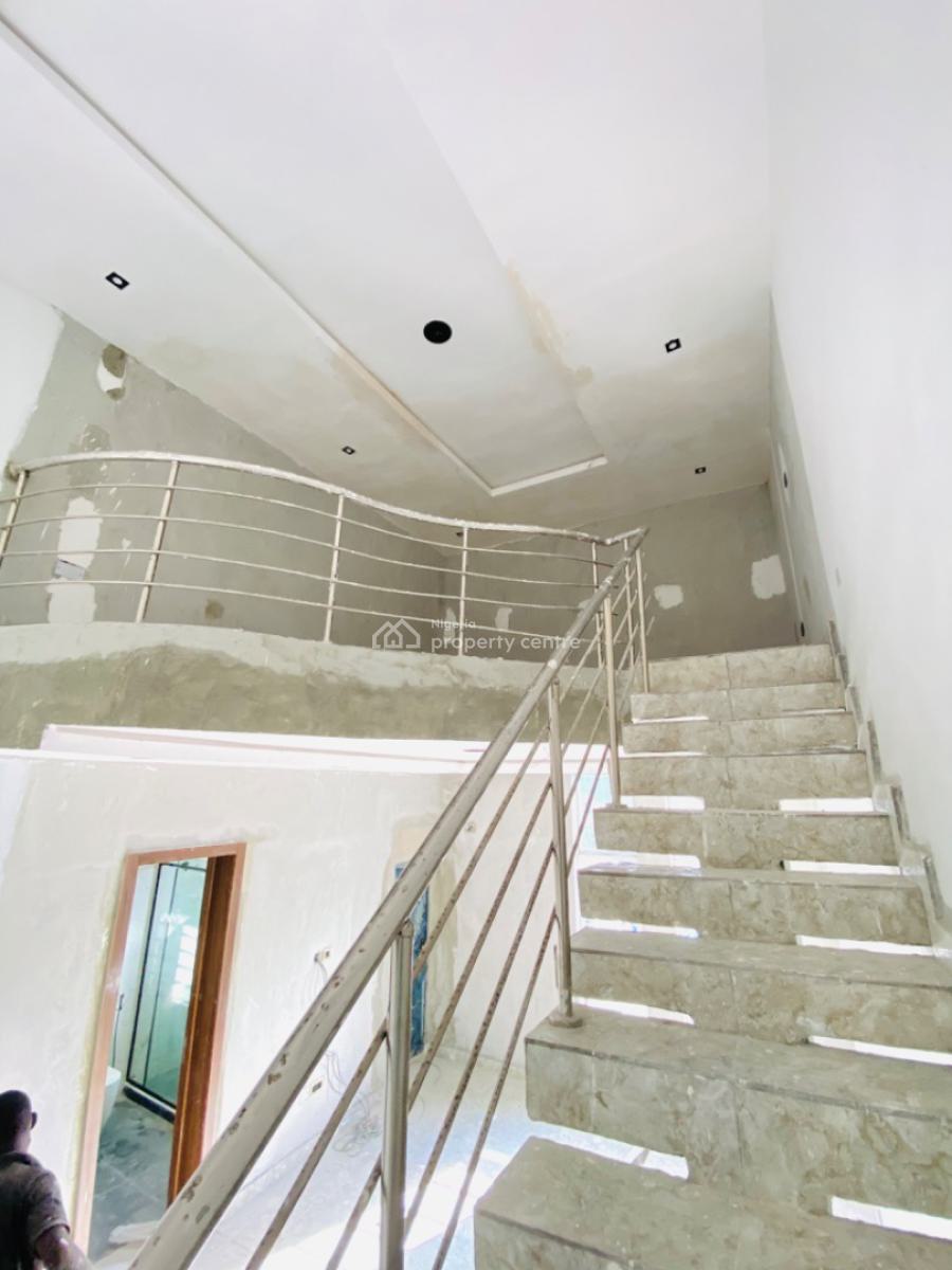 Stunning 4 Bedroom Terrace with Open Plan Kitchen, Bq and Gym, Ikate, Lekki, Lagos, Terraced Duplex for Rent