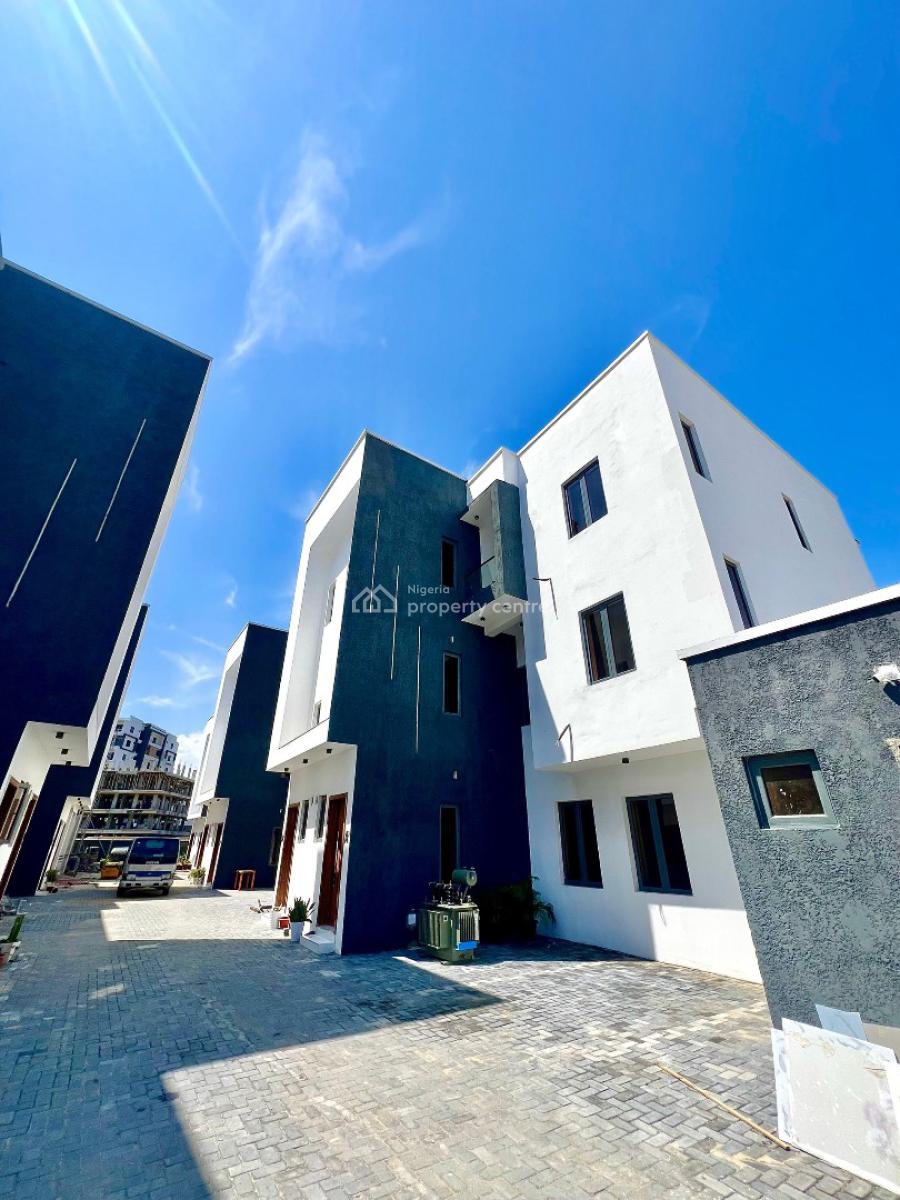 Luxury Fully Serviced 4 Bedroom Terrace with Bq, Lekki Phase 1, Lekki, Lagos, House for Rent